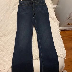 J crew high rise bootcut jeans